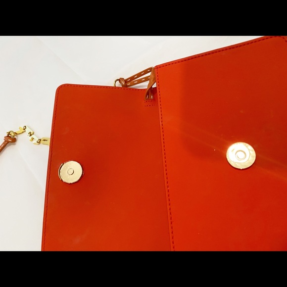 Jacquemus Le Sac Riviera Shoulder Bag Orange - Picture 8 of 9